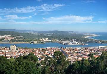 Blick über Viana do Castelo vom Monte de Santa Luzia